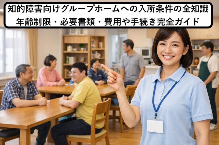 12 知的障害 グループホーム 入所条件