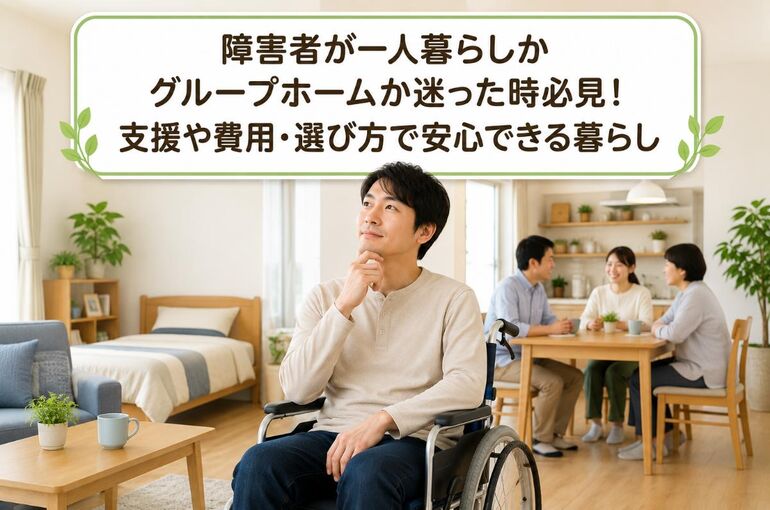 障害者 一人暮らし グループホーム